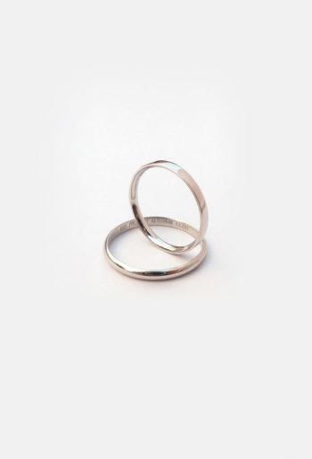 Campello white gold ring